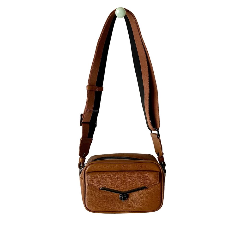 Botkier Valentina Mini Leather Camera Crossbody Bag